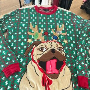 Large ugly Christmas sweater